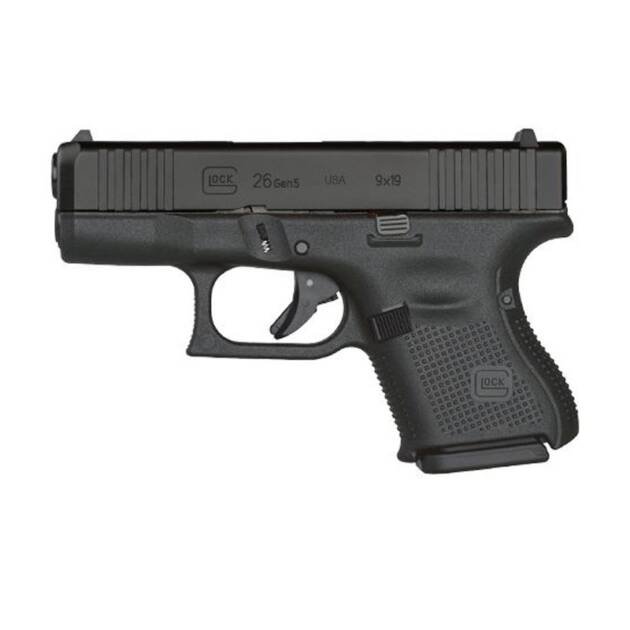 Glock 26 Gen. 5 9mm Subcompact Semi-Automatic Pistol