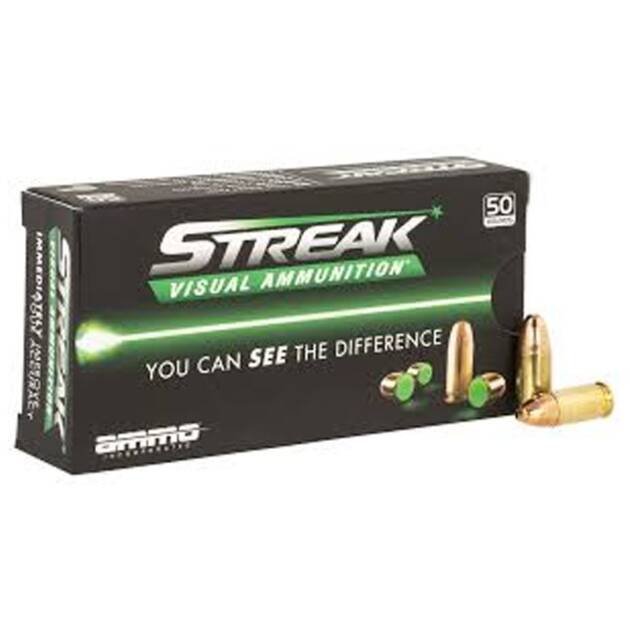 Streak Visual 9mm Rounds (Tracer)