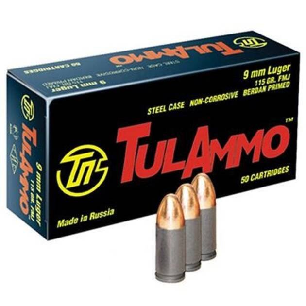 TulAmmo 9mm Bullets